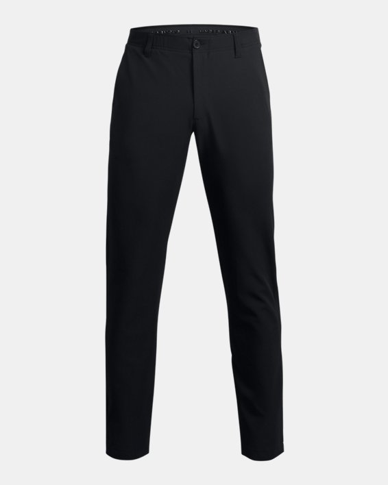 Men's UA Drive Tapered Pants in Black image number 4